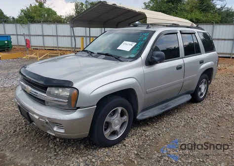 2007 Chevrolet Trailblazer Ls from USA, damaged, VIN 1GNDS13S772136517